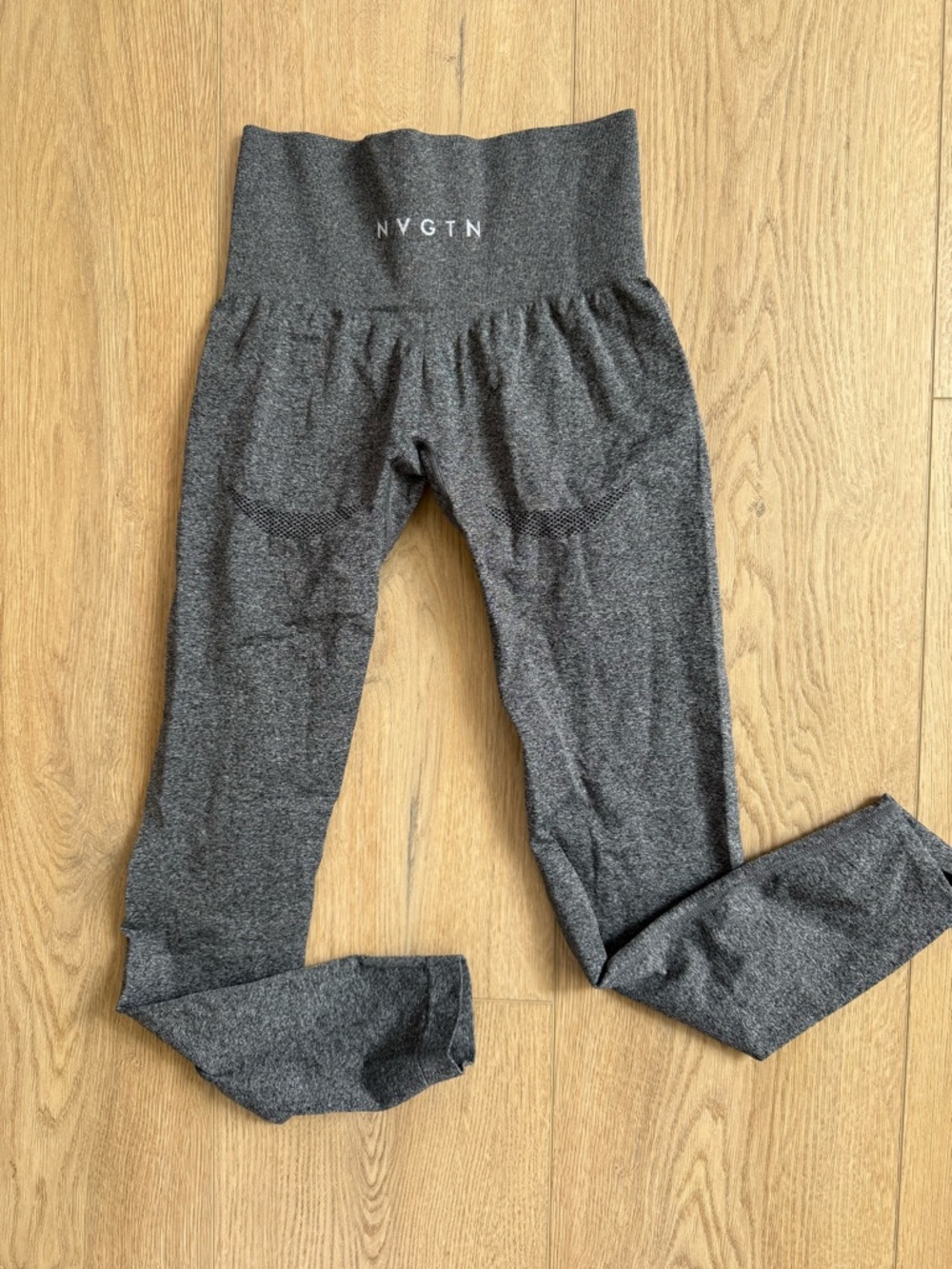 NVGTN High-Waist Charcoal Gray Leggings